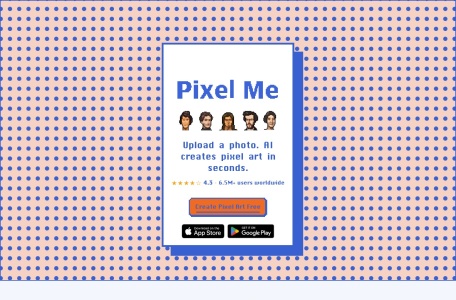 像素画肖像生成工具-PixelMe