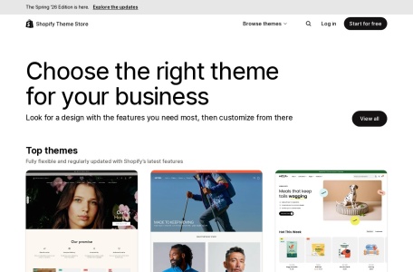 Shopify Theme Store