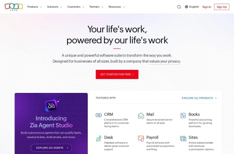 Zoho Desk